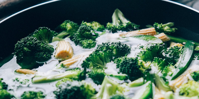 Vitamin C broccoli for nutrition