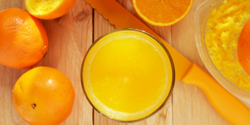 Vitamin C orange juice nutrition